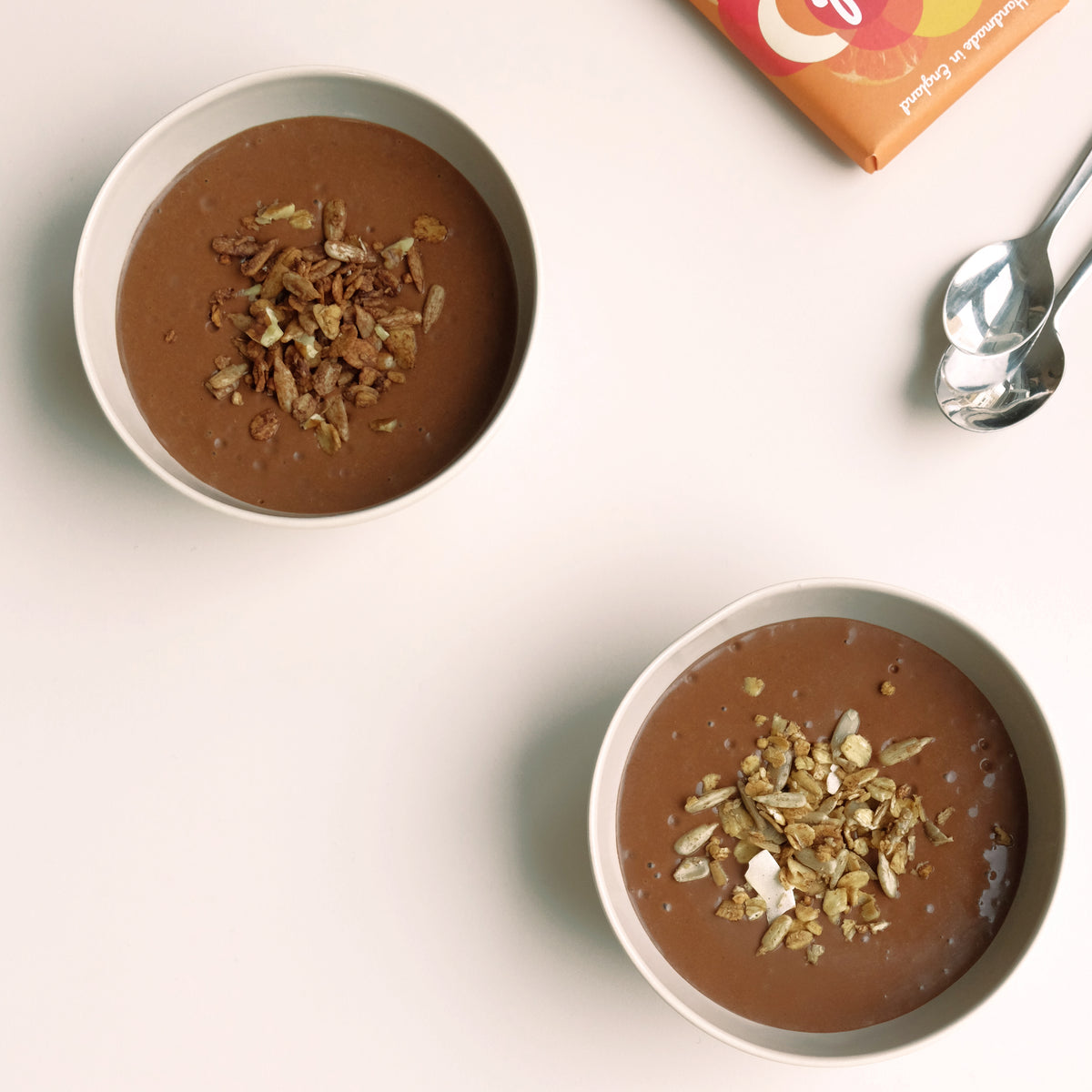 Vegan Chocolate Ganache Pudding Seed & Bean